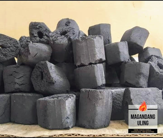 100% Coco Shell Charcoal Briquettes 1 kgs